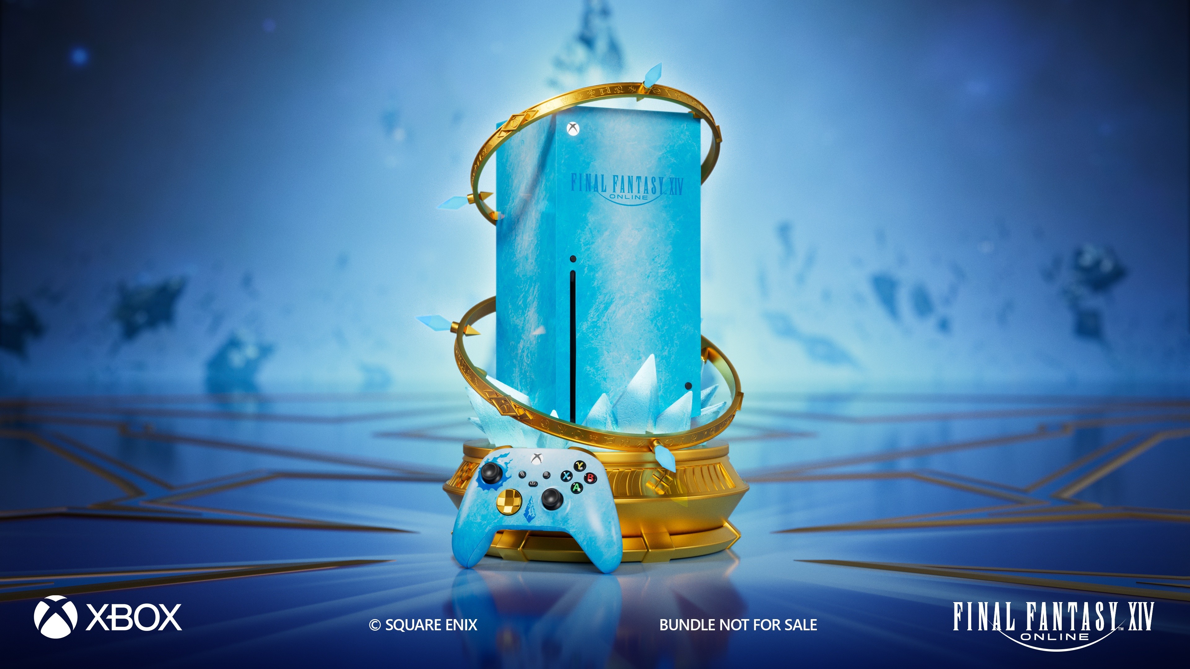 Xbox rozdaje niedziałającą konsolę, stylizowaną na Final Fantasy XIV