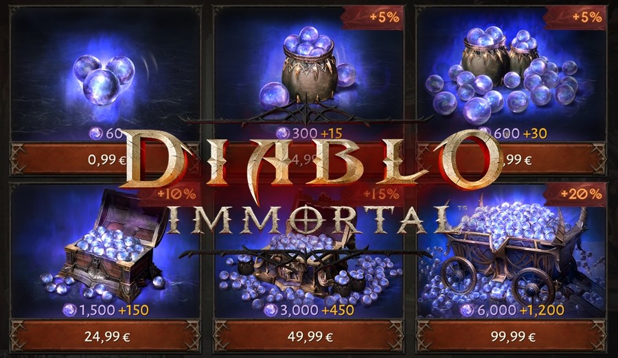 Diablo Immortal i Pay-To-Win