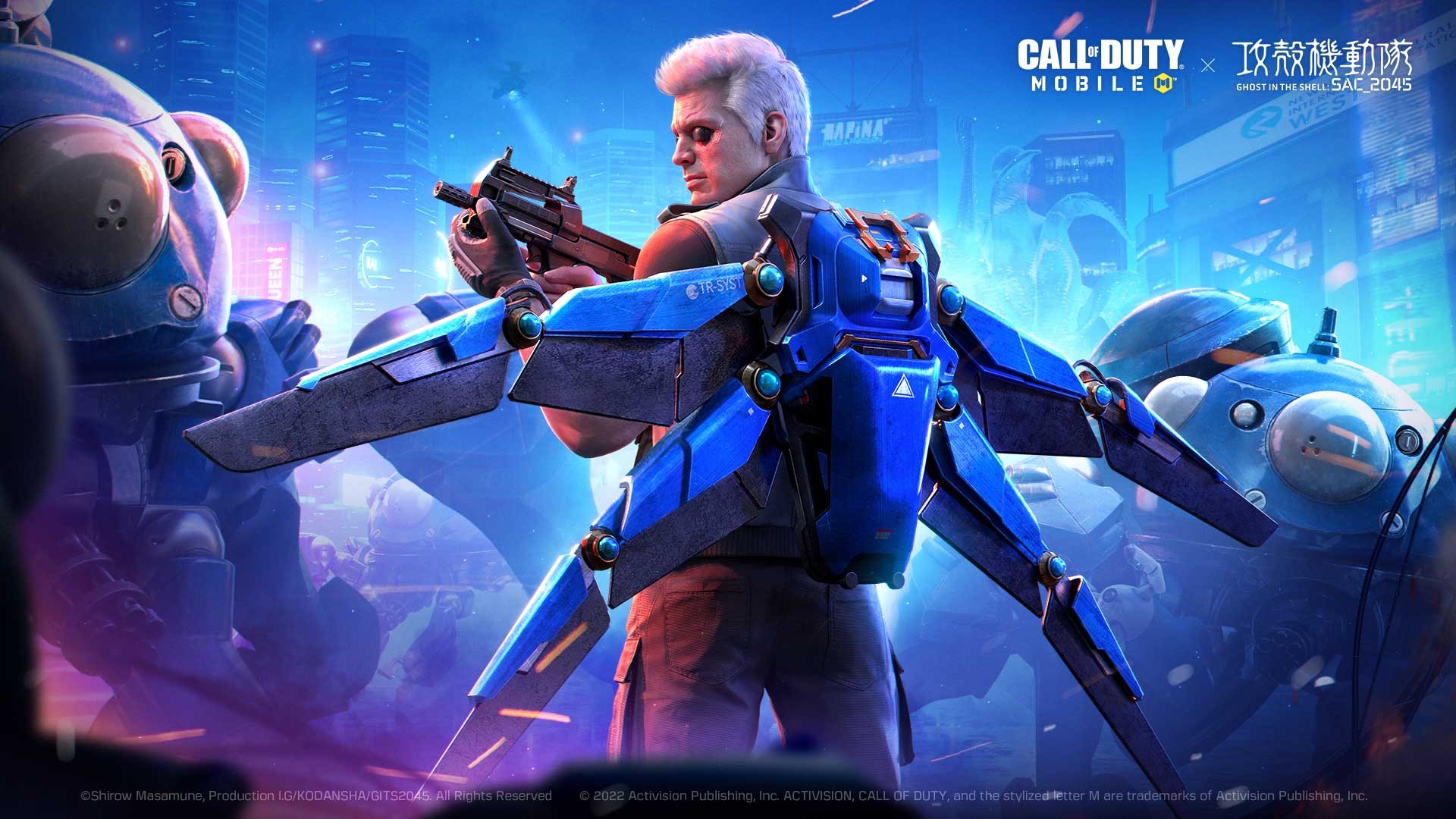 Call of Duty: Mobile łączy siły z Ghost in the Shell: SAC_2045