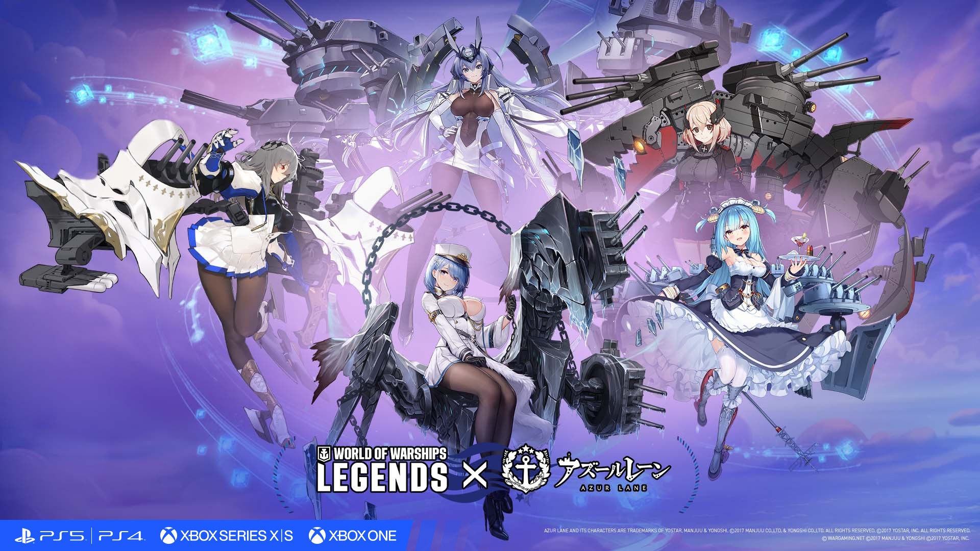 Anime dziewczynki, które są statkami, znowu w World of Warships: Legends