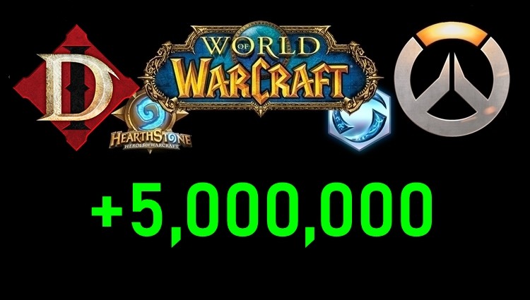 Blizzardowi przybyło 5 milionów graczy...