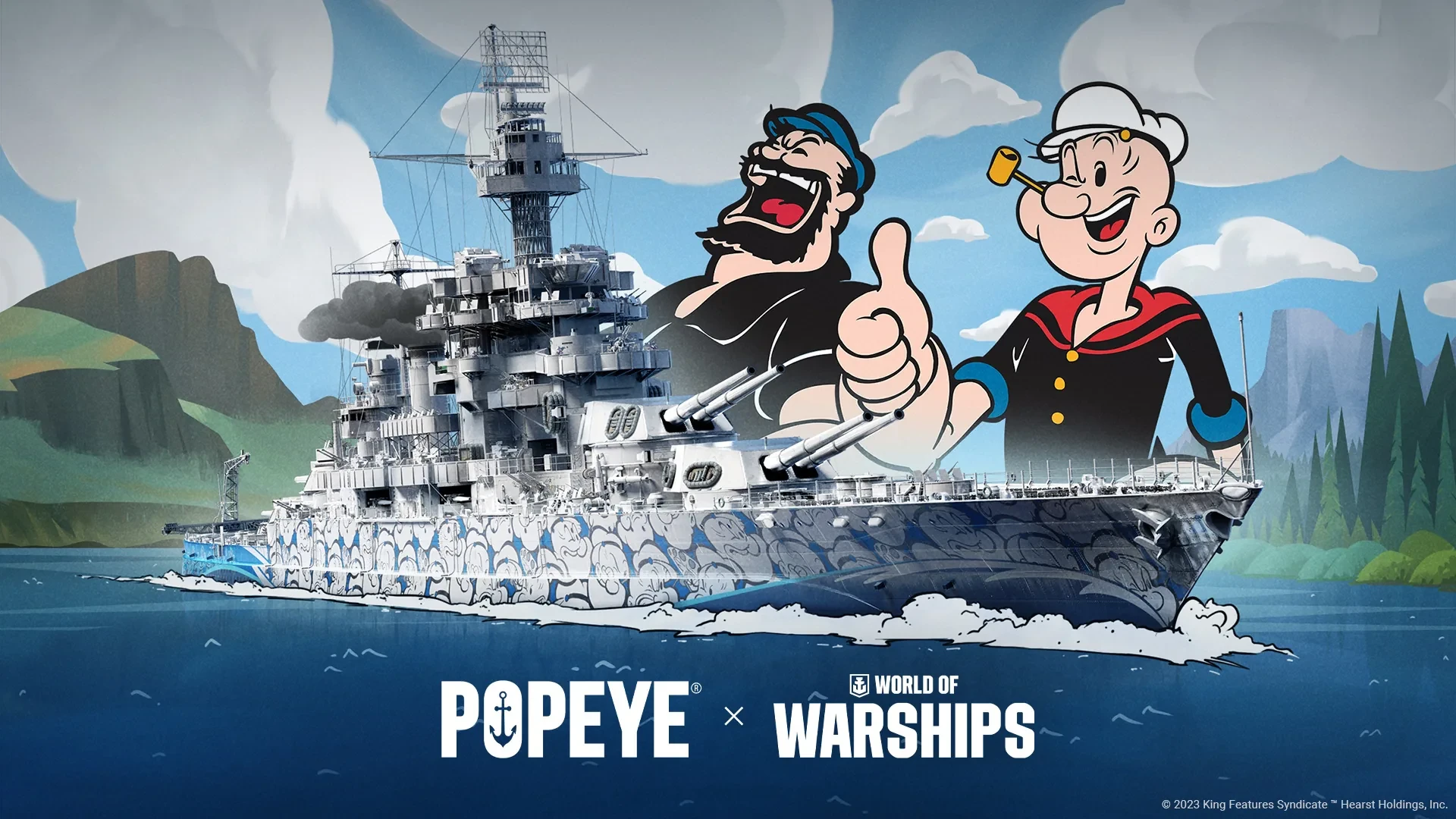 Najlepszy crossover? Popeye w World of Warships!