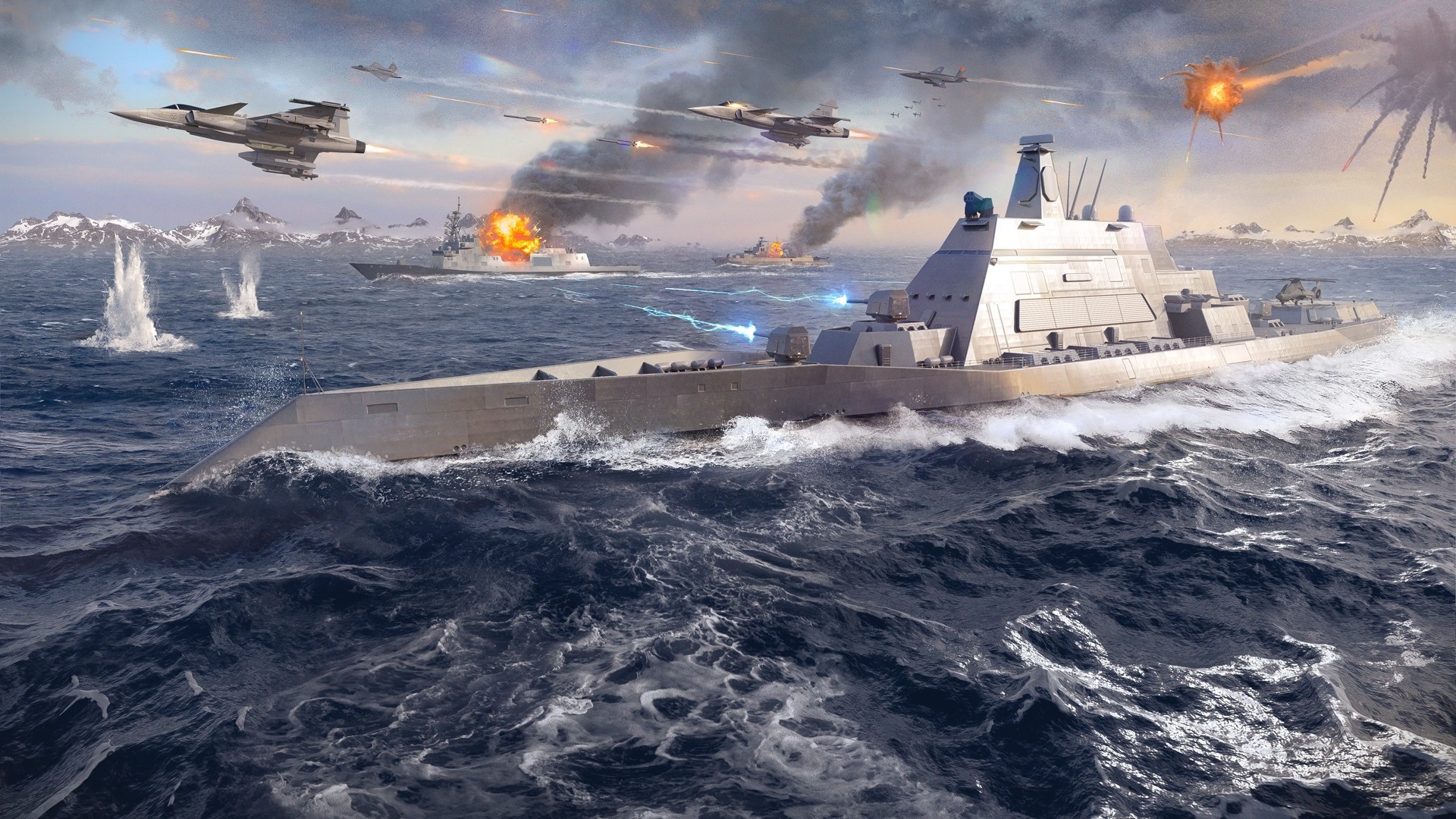 Modern Warships ruszył na PC. Nowa gra od twórców War Thunder