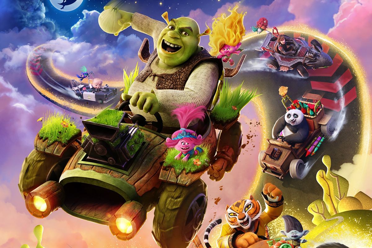 Shrek w gokarcie? Tylko w DreamWorks All-Star Kart Racing!