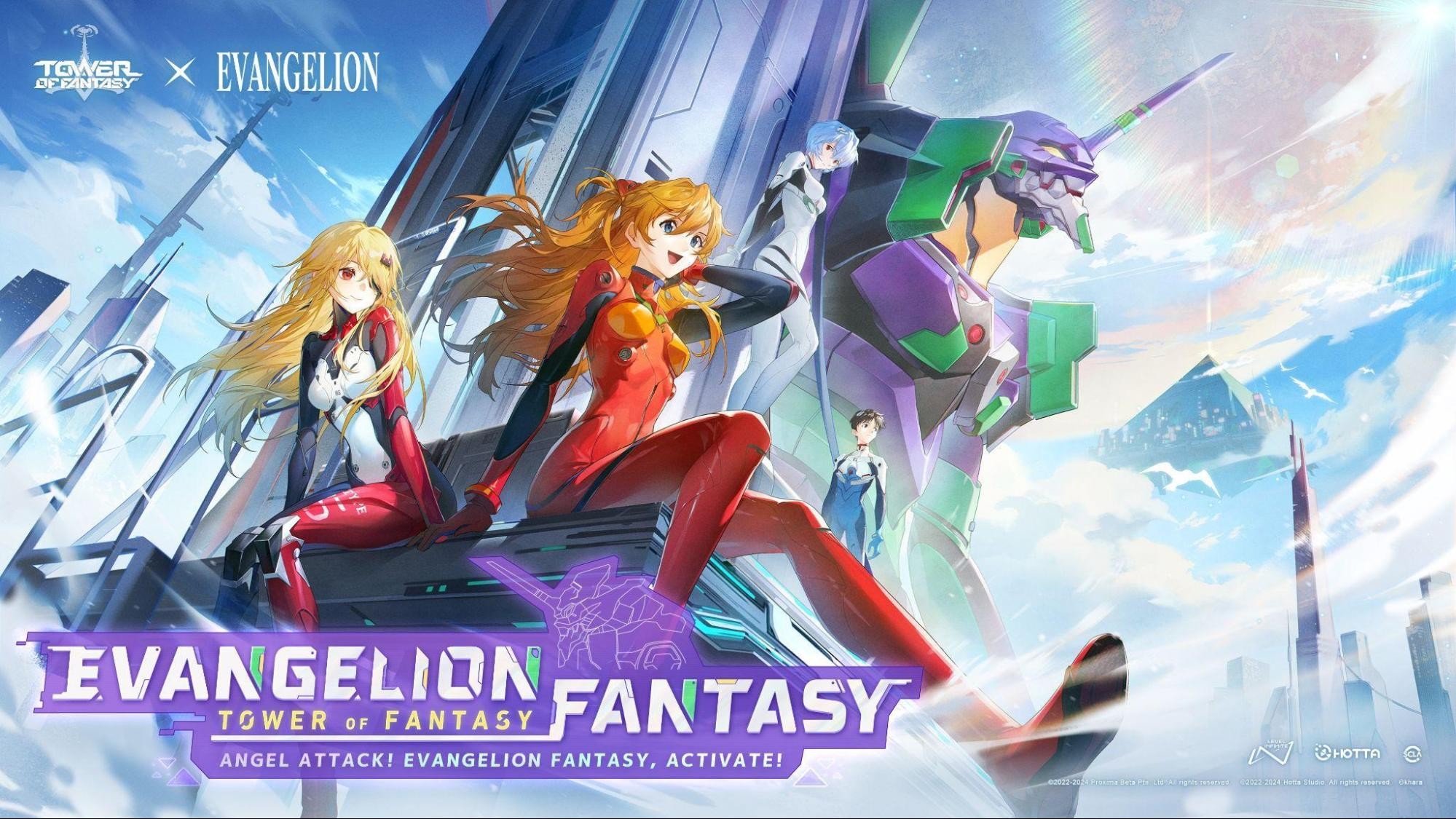 Evangelion Fantasy w Tower of Fantasy już w marcu