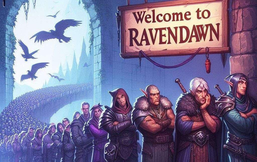 Ravendawn jest rozchwytywany. Kolejki na 30 tysięcy osób!