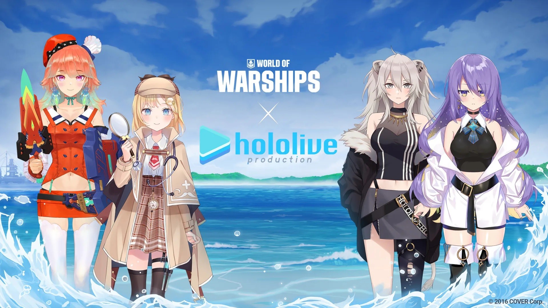World of Warships ponownie dodaje Vtuberki z Hololive