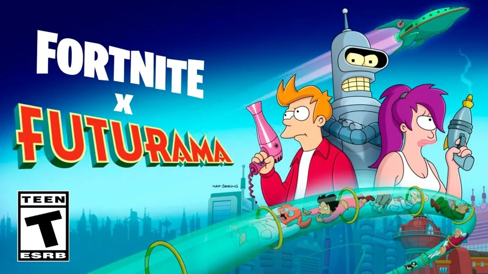 Futurama w Fortnite, bo przecież nie ma już żadnych świętości