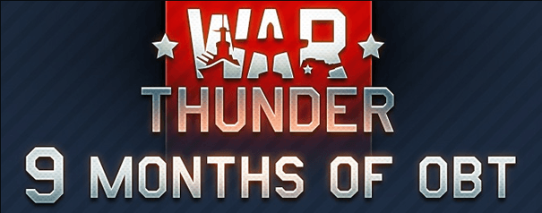 War Thunder podsumowuje 9 miesięcy OBT w postaci infografiki