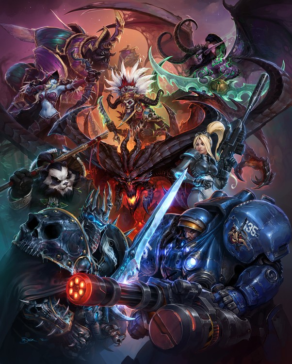 Diablo, Illidan, Tychus Findlay, Lich King, Witch Doctor (i inni) - tymi postaciami zagramy w Blizzardowskim MOBA