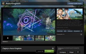 STEAM'owi przybył nowy MMORPG w kategorii F2P: Aura Kingdom