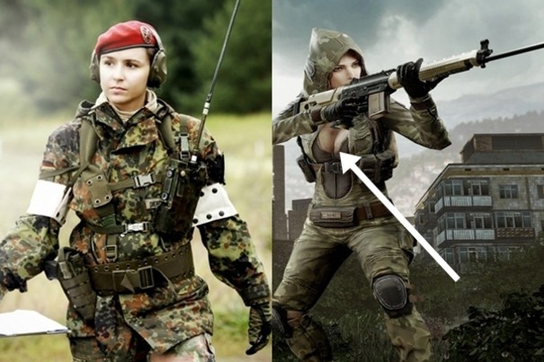 Podziękujcie Rosjanom, bo to oni zadecydowali, że zamiast "realistycznych" skinów kobiety-żołnierza mamy cycate, seksowne Panie w mundurach
