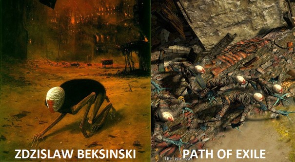 To już wiemy, na jakim polskim malarzu opierali się twórcy Path of Exile przy tworzeniu potworów do gry