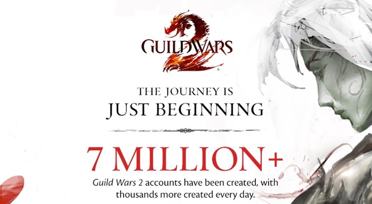 Guild Wars 2 posiada 7 milionów zarejestrowanych kont. To dużo czy mało? 