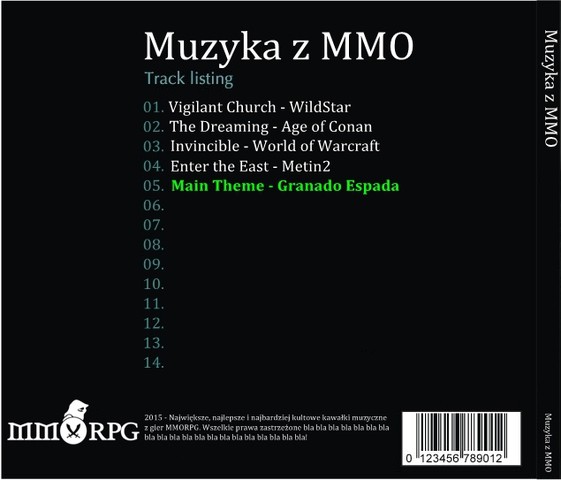 MzMMO #5 (Muzyka z MMO) - Main Theme z Granado Espada