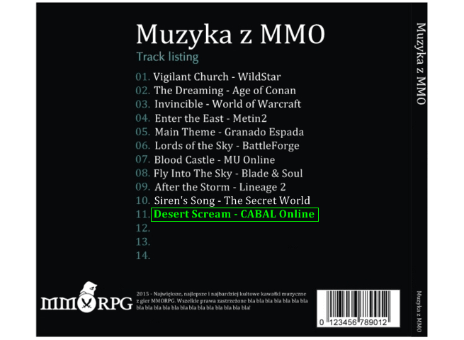 MzMMO #11 (Muzyka z MMO) - Desert Scream z CABAL Online