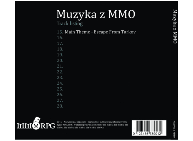 MzMMO #15 (Muzyka z MMO) - Main Theme z Escape From Tarkov