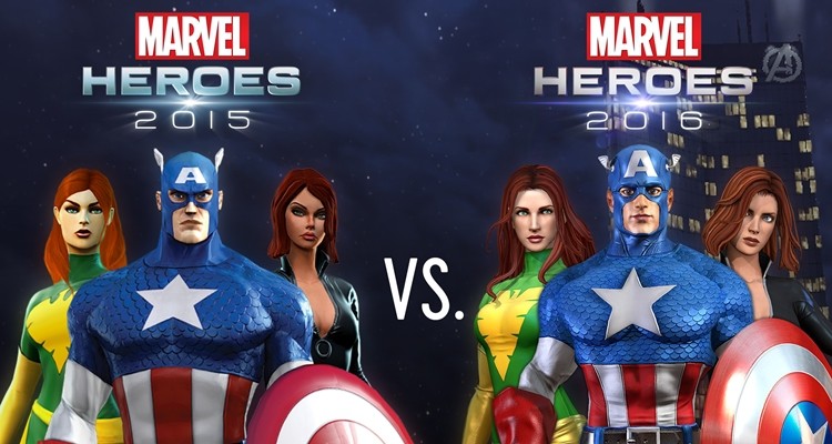 Marvel Heroes 2015 vs Marvel Heroes 2016