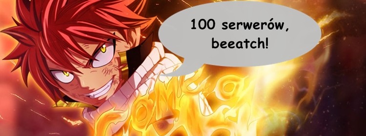 100 serwerów w Fairy Tail Online to już nie przelewki