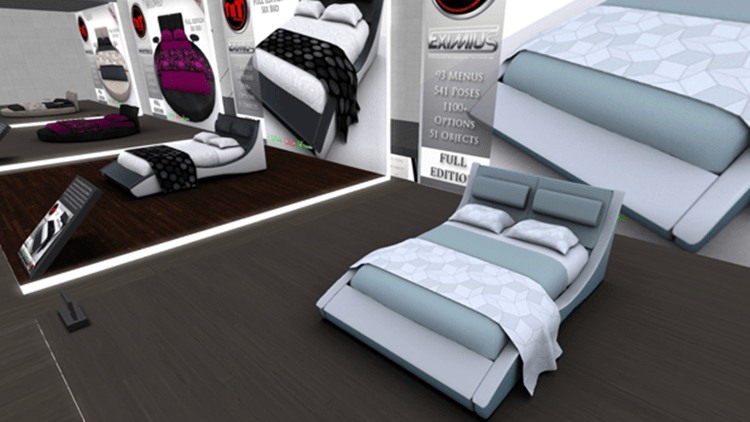 Zarabia 3000 dolarów (12 tysięcy złotych) na sprzedaży... seks-łóżek w Second Life