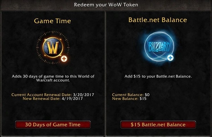 Złoto i Tokeny z WoW-a można teraz zamieniać na przedmioty… lub inne gry Blizzarda!