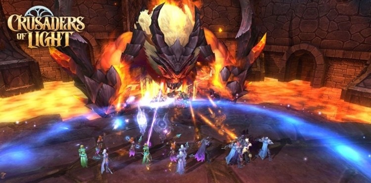 Crusaders of Light wystartował. To taki mobilny (wkrótce także pecetowy) World of Warcraft z rajdami na 40 osób! 