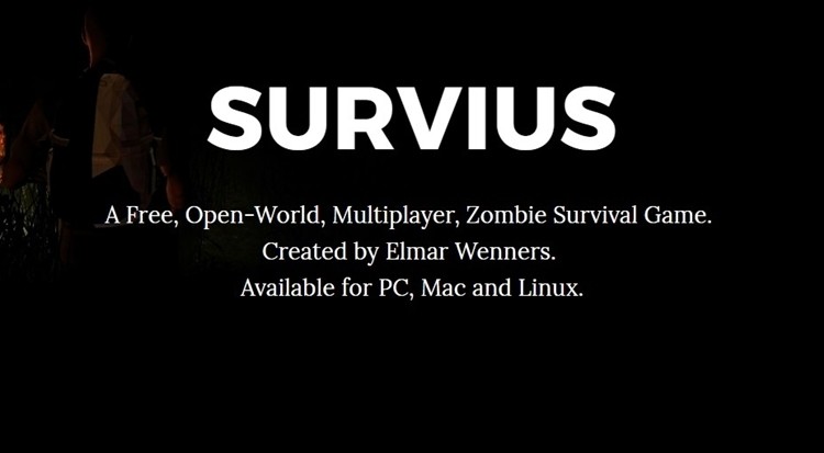 Survius to darmowy survival stworzony przez jedną osobę