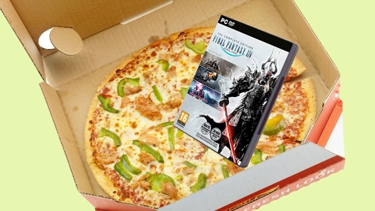 Zamawiasz pizzę, a do domu przynoszą ci również Final Fantasy XIV