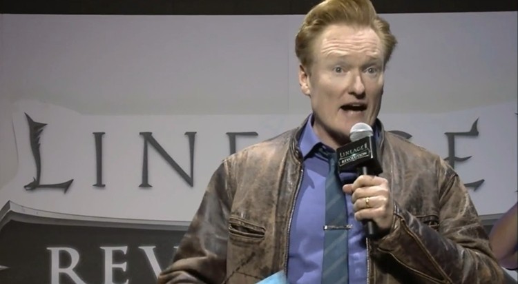 Conan O'Brien wszedł na scenę i ujawnił datę premiery Lineage 2 Revolution!
