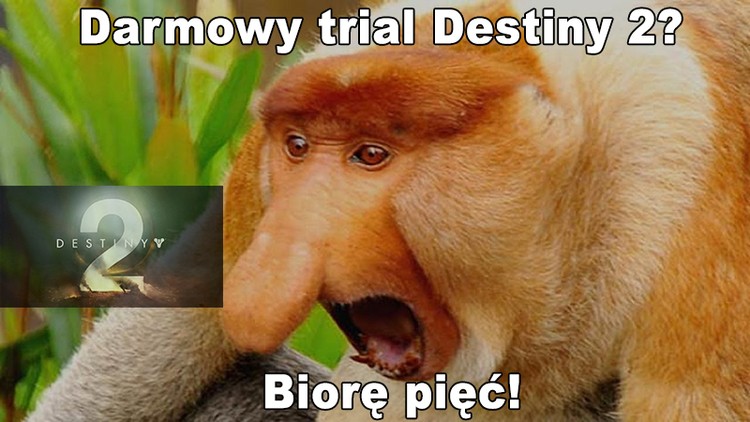 Destiny 2 otrzymuje darmowego triala