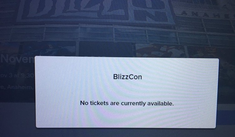 Bilety na BlizzCon 2018 wyprzedane w minutę
