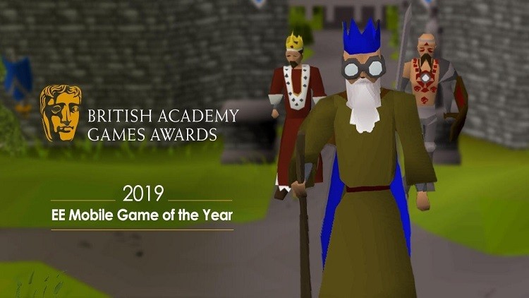 Oldschool RuneScape z nagrodą mobilnej gry roku BAFTA
