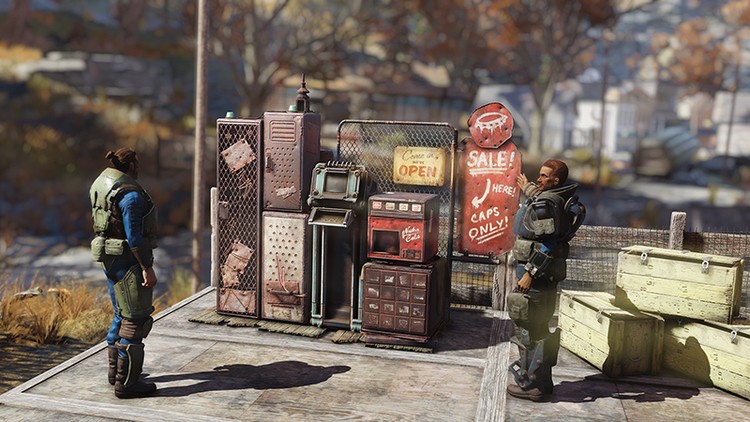Automaty do sprzedaży między graczami już wkrótce w Fallout 76
