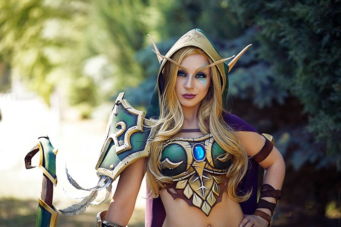 Piękniejsza strona MMORPG: Alleria Windrunner z World of Warcraft