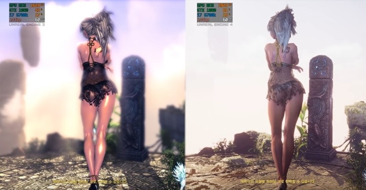 Blade & Soul - porównanie wersji Unreal Engine 3 oraz Unreal Engine 4