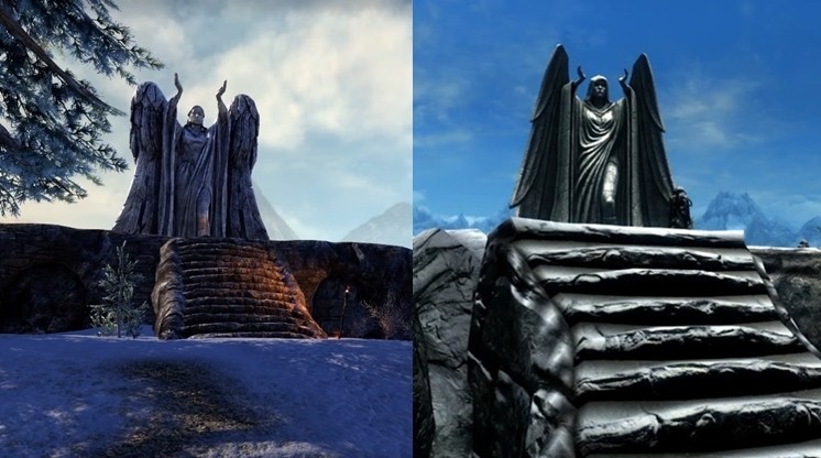 Skyrim w Elder Scrolls Online i Skyrim w Elder Scrolls. Porównanie świata gry!