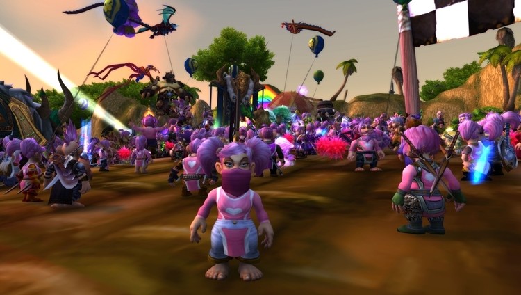 Zdjęcia z wczorajszego wyjątkowego marszu w World of Warcraft