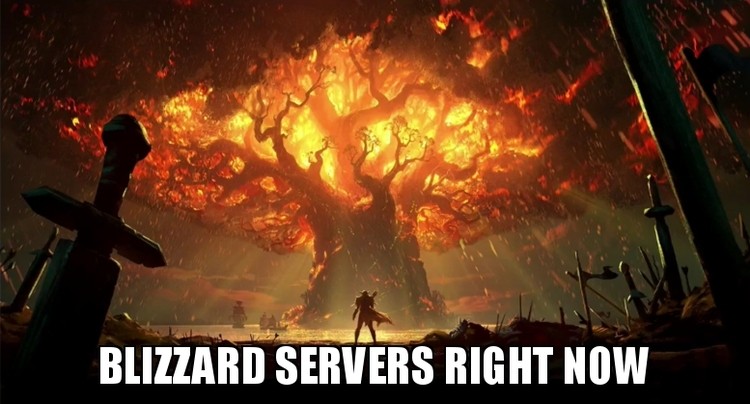 "Poczekaj 100000 minut, żeby wejść do gry" - tak wyglądały wczoraj serwery Blizzarda