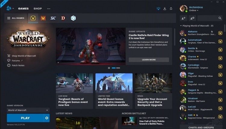 Tak wygląda nowy BattleNet. Blizzard zmienia Launchera do swoich gier!