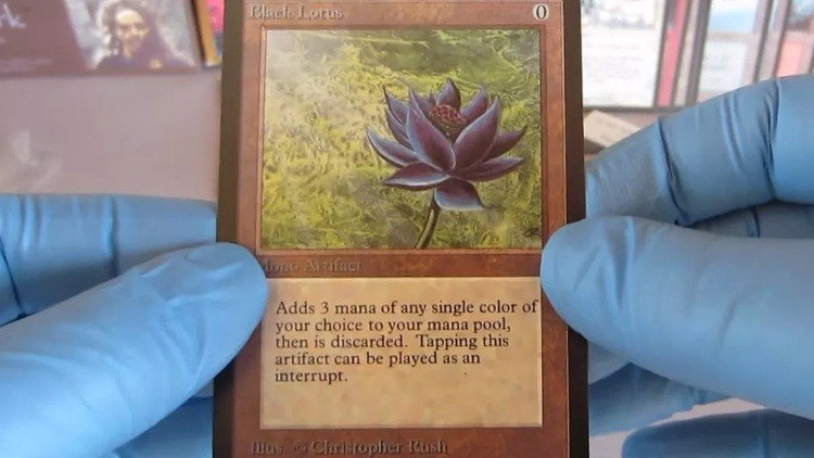Kupiono unikalną kartę Black Lotus z Magic The Gathering za ponad 500 000 dolarów!