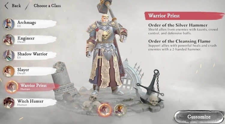 Warhammer Odyssey - nowy Warhammer MMORPG startuje w poniedziałek