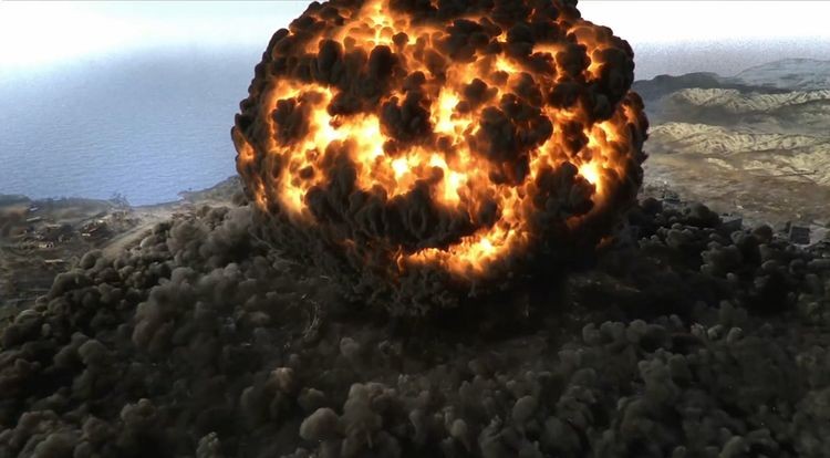 Bomba nuklearna wybuchła w Call of Duty: Warzone, zmiatając całą mapę