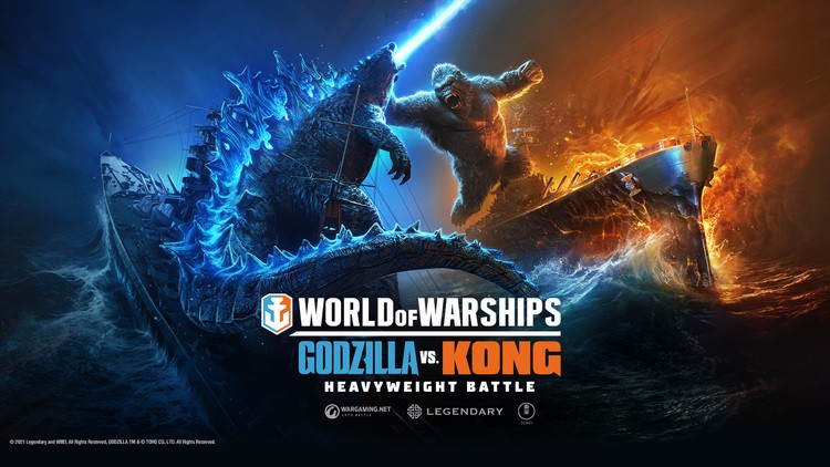 Godzilla i Kong szaleją już w World of Warships