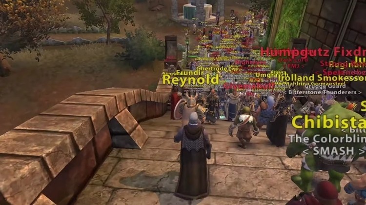 Połowa serwera (800 osób) przyszła pożegnać zmarłą graczkę Warhammer Online