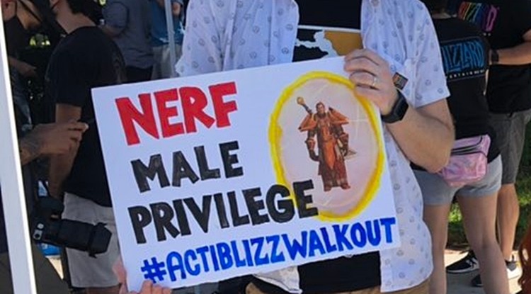 "Nerf Male Privilege". Tak wyglądał strajk pracowników Blizzarda