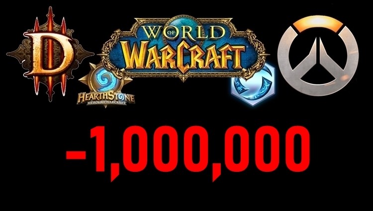 Z gier Blizzarda odszedł kolejny milion osób