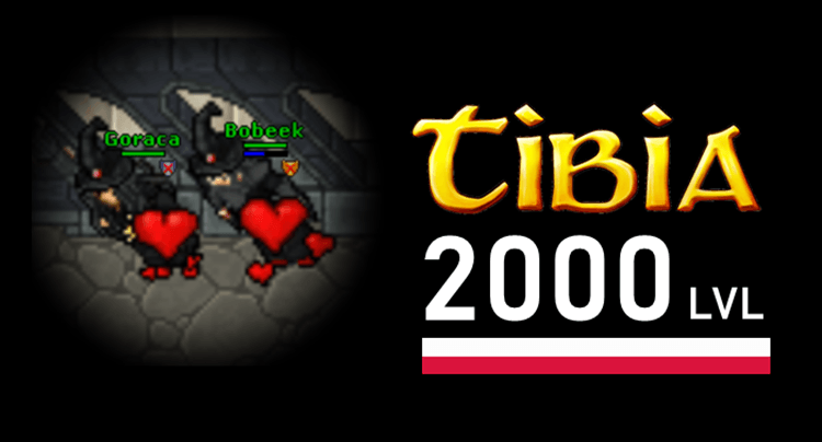 Polacy osiągnęli 2000 level w Tibii. Jako pierwsze osoby w grze!